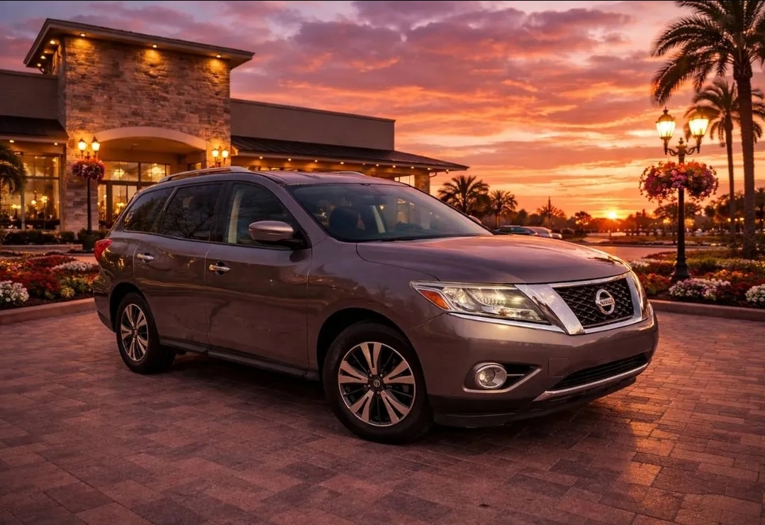 Nissan Pathfinder available for rent from ProLine Auto Rentals